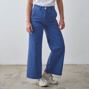 Everlane Wide Leg Crop Pants
